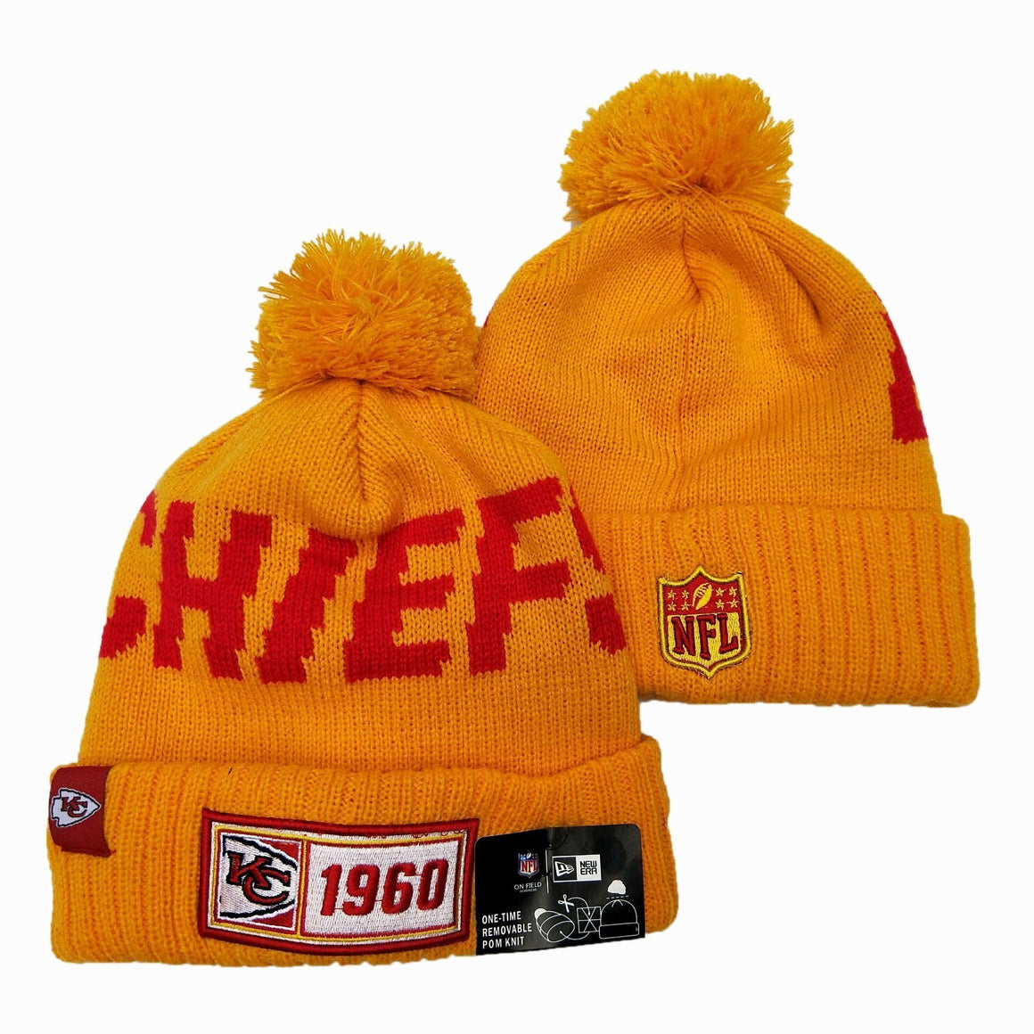 KANSAS CITY CHIEFS New Era 2019 Cold Weather Knit Hat