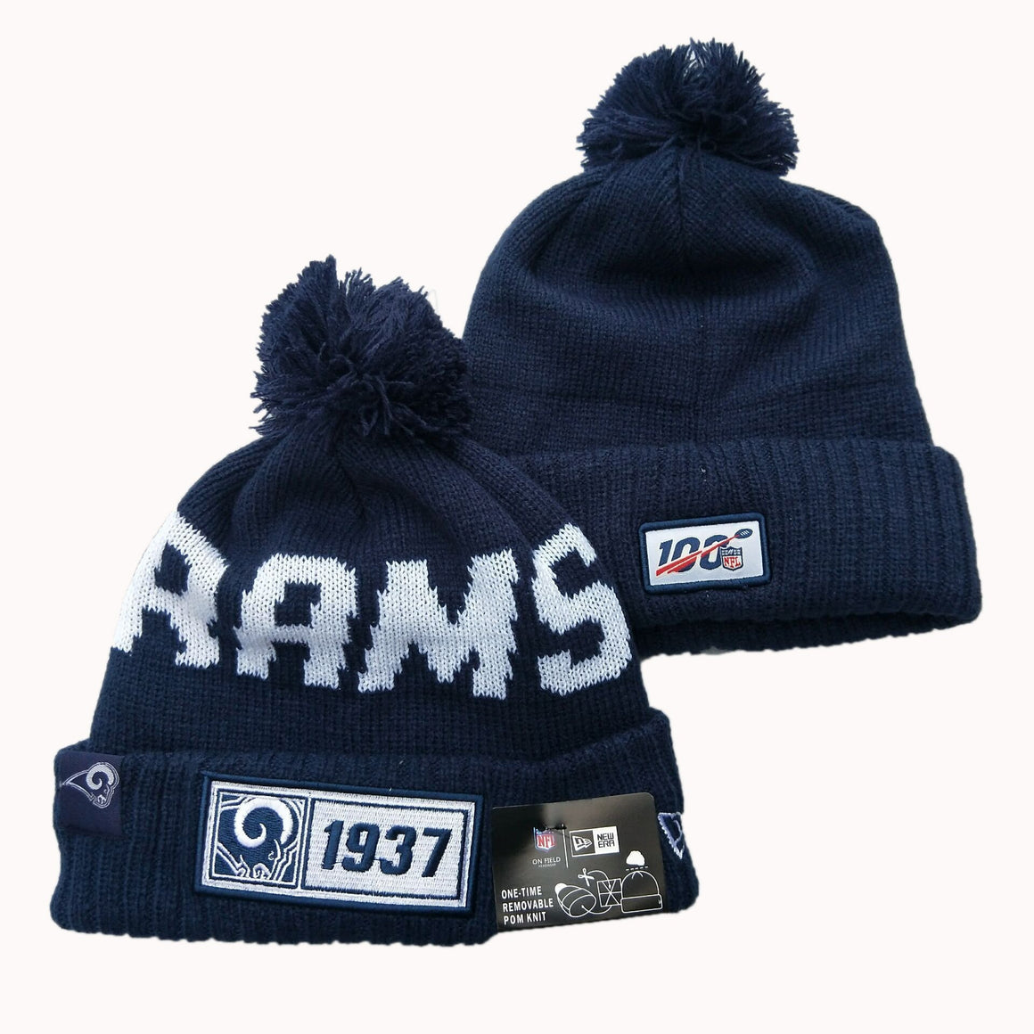 ST- LOUIS RAMS New Era 2019 Cold Weather Knit Hat