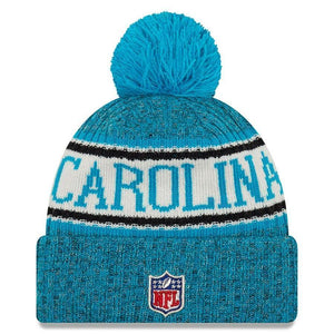 Carolina Panthers New Era 2019 Cold Weather Knit Hat – Blue