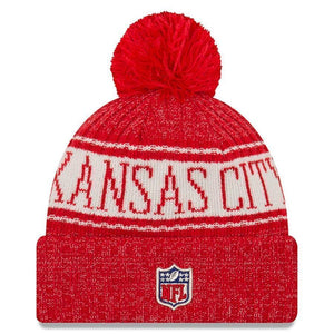 Kansas City Chiefs New Era 2019 Cold Weather Knit Hat – Red