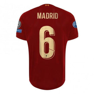 LFC MENS EUROPEAN HOME SHIRT 19/20 - UCL GOLD - MADRID 6