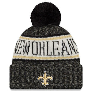 New Orleans Saints New Era 2019 Cold Weather Knit Hat – Black