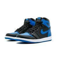 Men's Jordan 1 Retro High OG Basketball Shoes - Blue Black