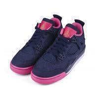 Men's Jordan 4 GS Basketball Shoes - Denim Violet