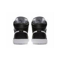 Men's Mid Jordan 1 Basketball Shoes - Black