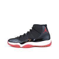 Men's Jordan 11 Retro Basketball Shoes - Black Red