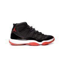 Men's Jordan 11 Retro Basketball Shoes - Black Red