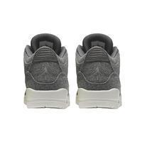 Men's Jordan 3 Retro Wool Basketball Shoes - Grey