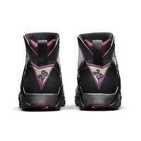 Men's Jordan 7 Bordeaux Basketball Shoes - Grey