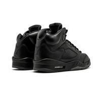 Men's Jordan 5 Retro Basketball Shoes - Black