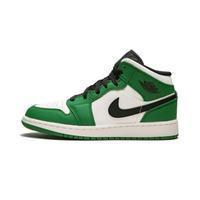 Men's Mid Jordan 1 Basketball Shoes - Green