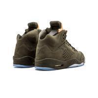 Men's Jordan 5 Retro Take Flight Basketball Shoes - Olive