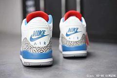 Air Jordan 3 OG True Blue On Feet