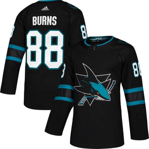 Brent Burns San Jose Sharks adidas Alternate Player Jersey - Black