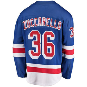 Mats Zuccarello New York Rangers Fanatics Branded Breakaway Player Jersey - Royal