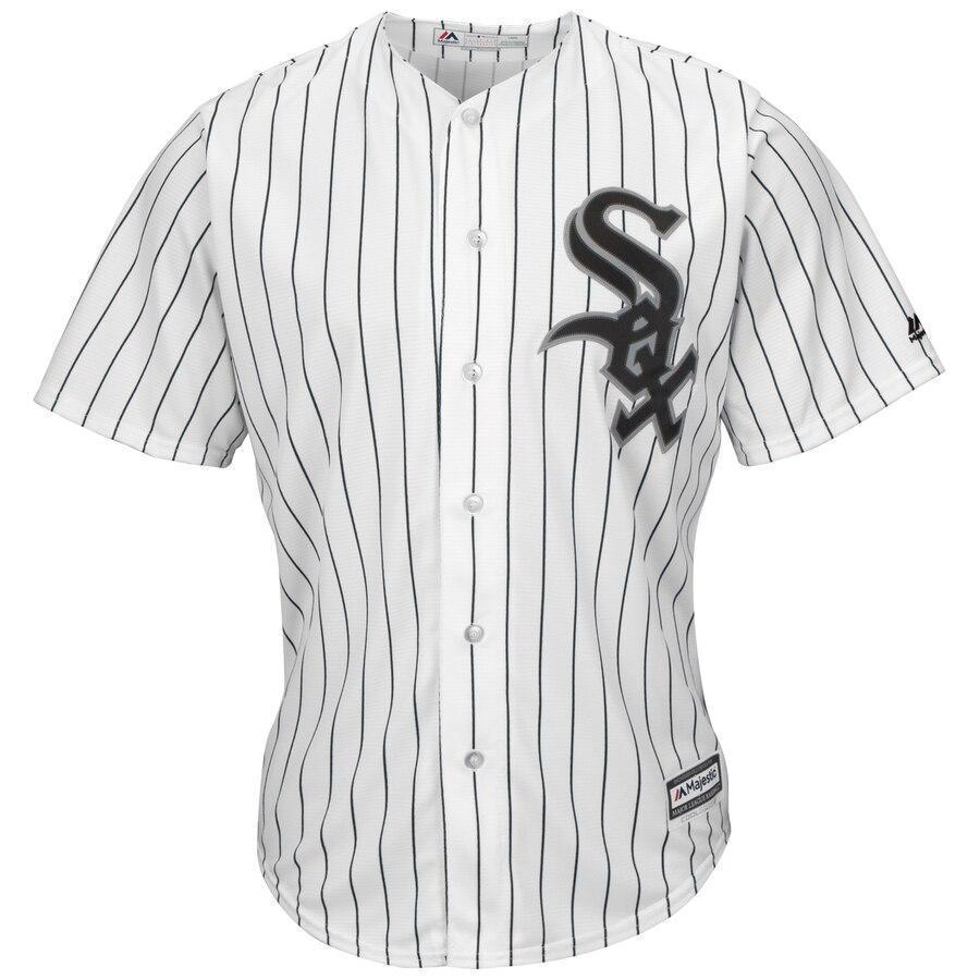 Lucas Giolito Chicago White Sox Majestic Official Cool Base Player Jersey - White/Black
