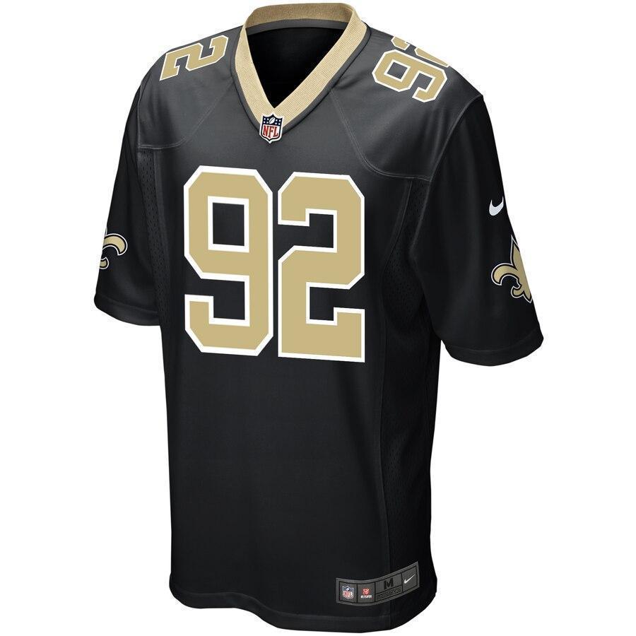 Marcus Davenport New Orleans Saints Nike Game Jersey - Black