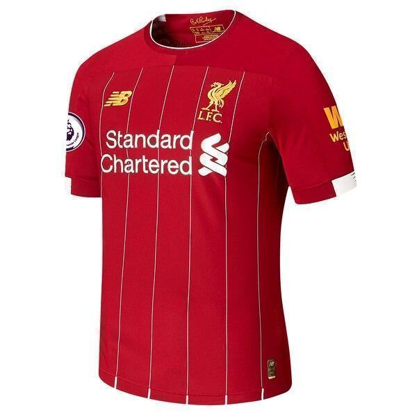 Liverpool New Balance Home Soccer Jersey 2019-20 – Red