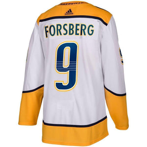 Filip Forsberg Nashville Predators adidas Away Player Jersey - White