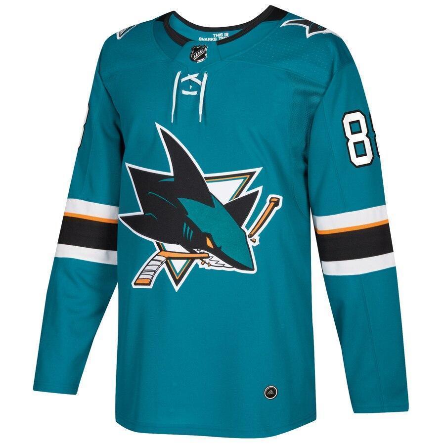 Brent Burns San Jose Sharks adidas Player Jersey - Teal