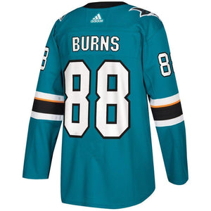 Brent Burns San Jose Sharks adidas Player Jersey - Teal