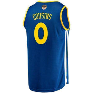 DeMarcus Cousins Golden State Warriors 2019 NBA Finals Bound Fast Break Player Jersey - Royal