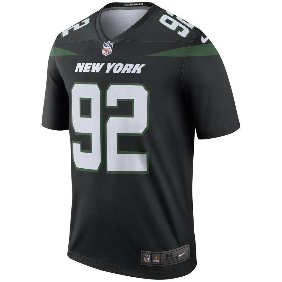 Leonard Williams New York Jets Nike Color Rush Legend Jersey - Stealth Black