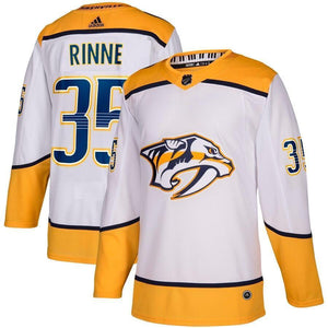 Pekka Rinne Nashville Predators adidas Away Player Jersey - White