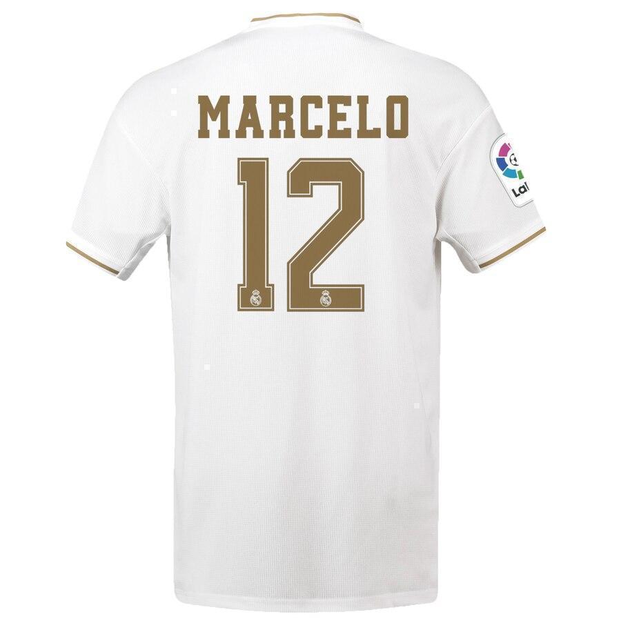 Marcelo Vieira da Silva Real Madrid Home Soccer Jersey 2019-20 Jersey – White