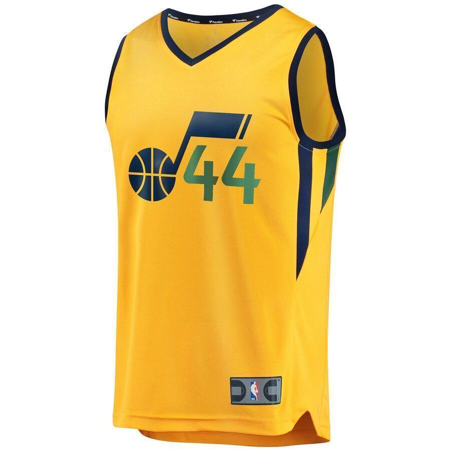 Bojan Bogdanovic Utah Jazz Fanatics Branded Fast Break Jersey Gold – Statement Edition