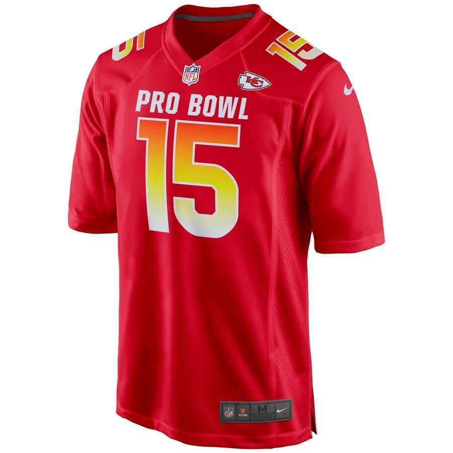 Patrick Mahomes AFC Nike 2019 Pro Bowl Game Jersey - Red