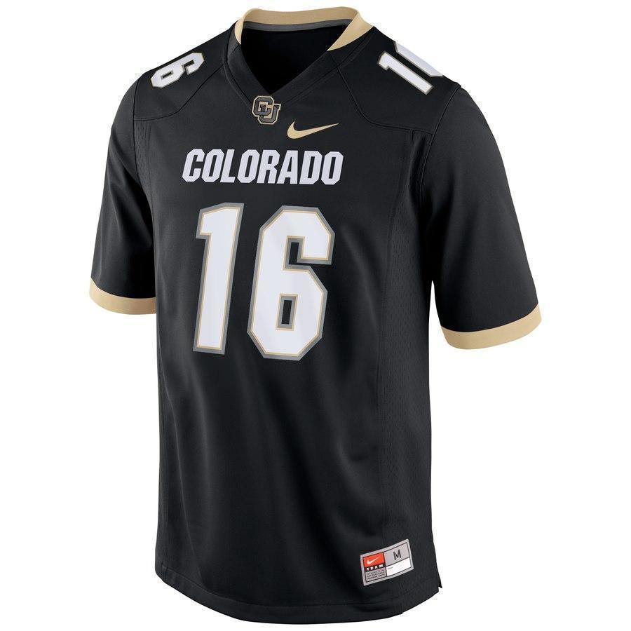 Mason Crosby Colorado Buffaloes Game Jersey – Black