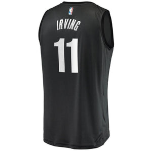 Kyrie Irving Brooklyn Nets Fanatics Branded  Fast Break Jersey Charcoal - Statement Edition