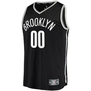 Rodions Kurucs Brooklyn Nets Fanatics Branded Fast Break Jersey - Icon Edition - Black