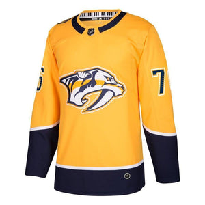 PK Subban Nashville Predators adidas Player Jersey - Gold