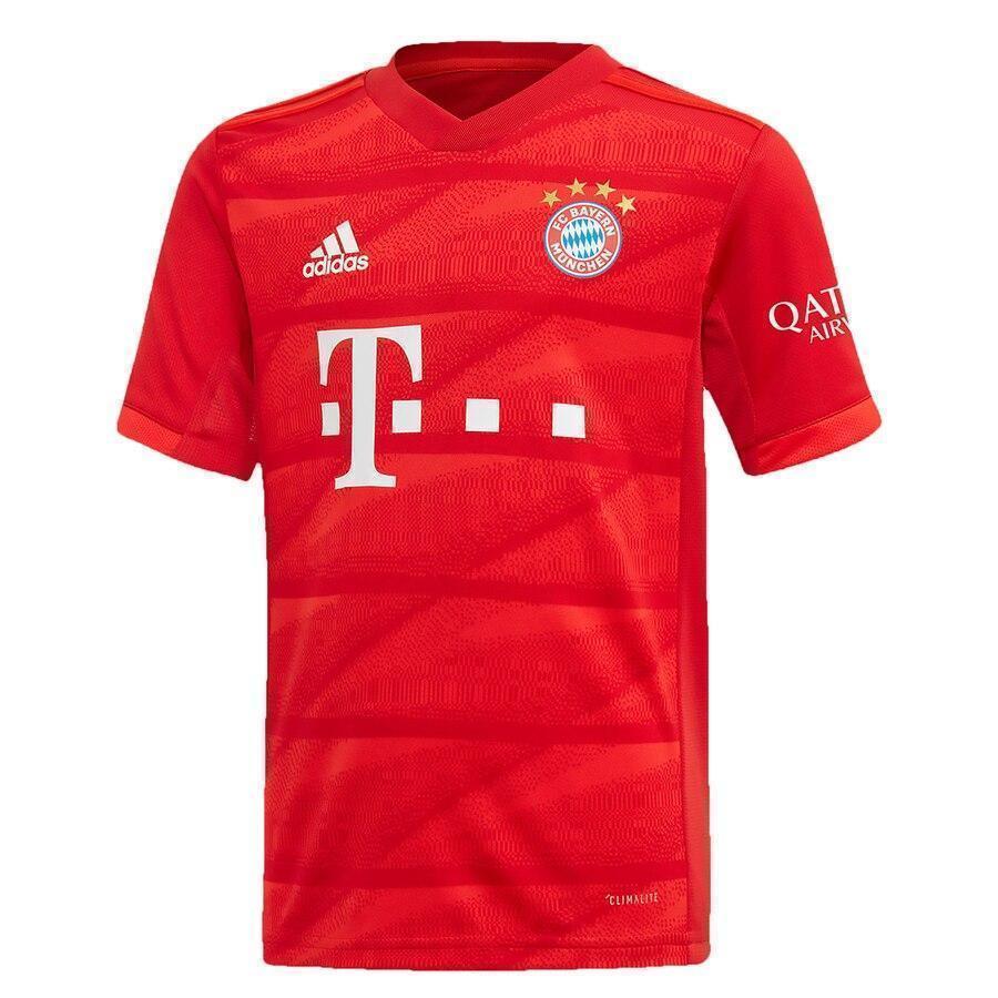 Lucas Hernández Bayern Munich Home Soccer Jersey 2019-20 Jersey - Red
