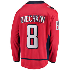 Alexander Ovechkin Washington Capitals 2018 Stanley Cup Champions Home Breakaway Player Jersey - Red