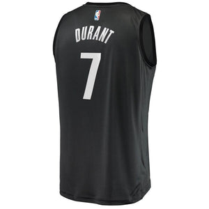 Kevin Durant Brooklyn Nets Fanatics Branded  Fast Break Player Jersey Charcoal - Statement Edition