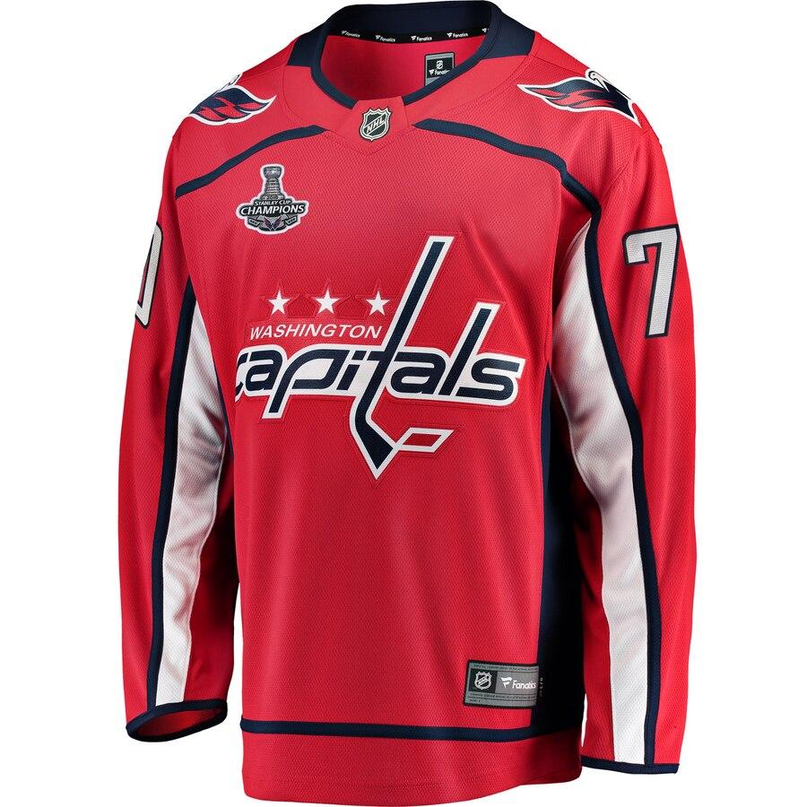 Braden Holtby Washington Capitals Fanatics Branded 2018 Stanley Cup Champions Home Breakaway Player Jersey - Red