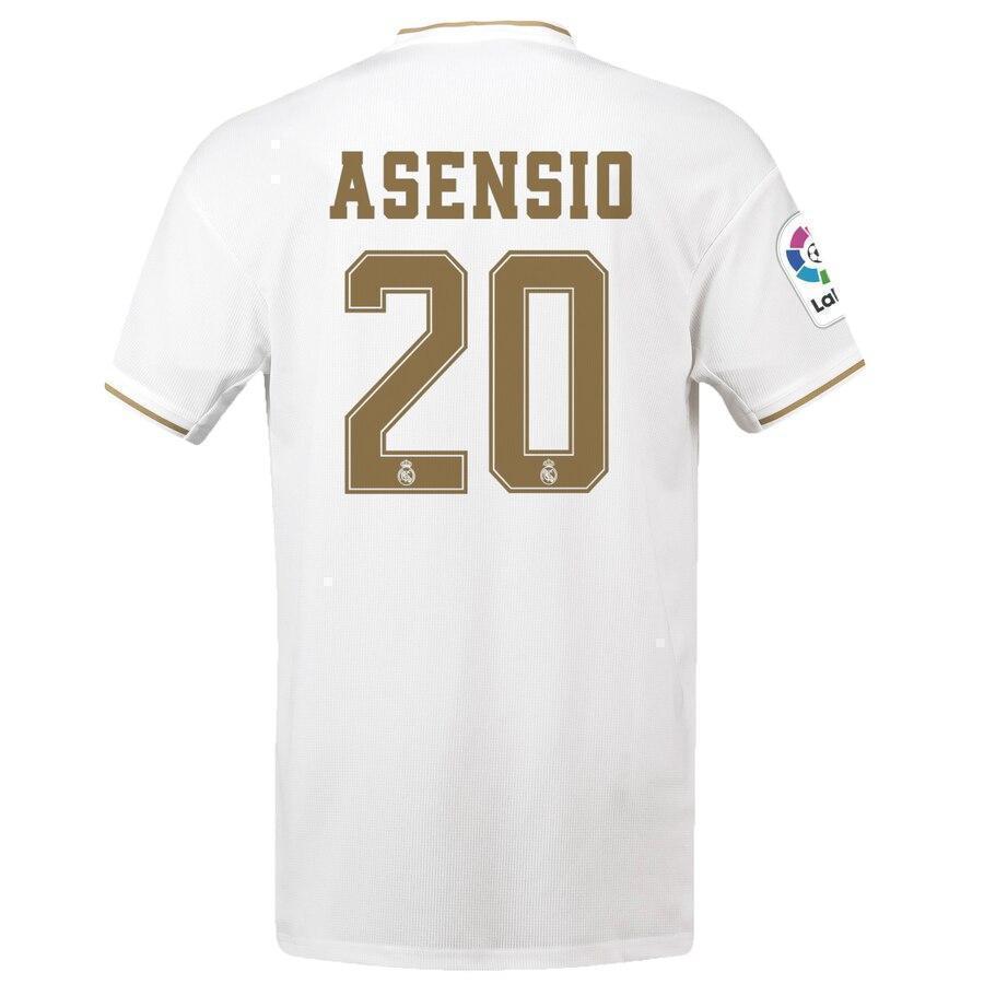 Marco Asensio Real Madrid Home Soccer Jersey 2019-20 Jersey – White