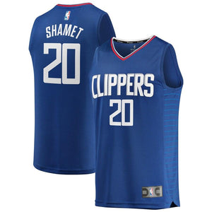 Landry Shamet LA Clippers Fanatics Branded Fast Break Replica Jersey - Icon Edition - Royal