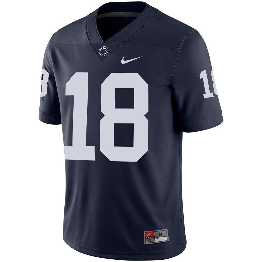 Penn State Nittany Lions Nike Team Game Football Jersey - Navy