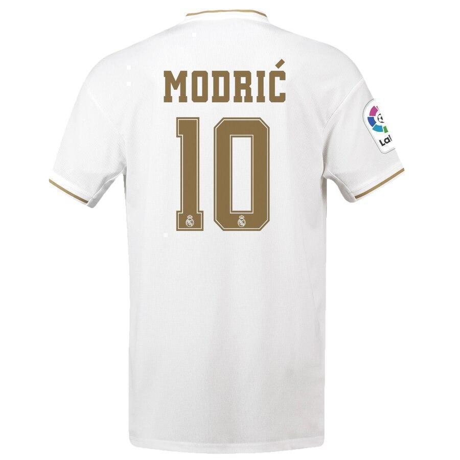 Luka Modric Real Madrid Home Soccer Jersey 2019-20 Jersey – White