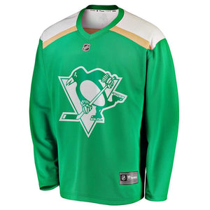 Pittsburgh Penguins Fanatics Branded 2019 St. Patrick's Day Replica Jersey - Green