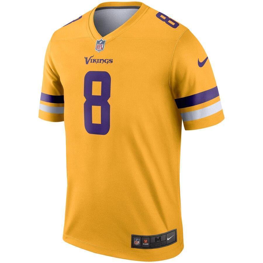 Kirk Cousins Minnesota Vikings Nike Inverted Legend Jersey - Gold