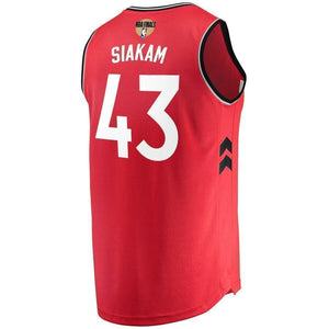 Pascal Siakam Toronto Raptors 2019 NBA Finals Bound Fast Break Player Jersey Red - Icon Edition