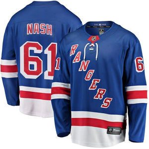 Rick Nash New York Rangers Fanatics Branded Breakaway Player Jersey - Royal