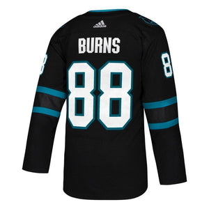 Brent Burns San Jose Sharks adidas Alternate Player Jersey - Black