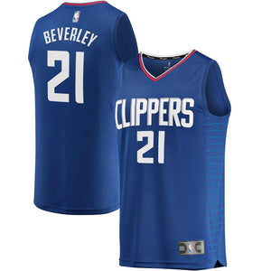 Patrick Beverley LA Clippers Fanatics Branded Fast Break Replica Jersey Blue - Icon Edition