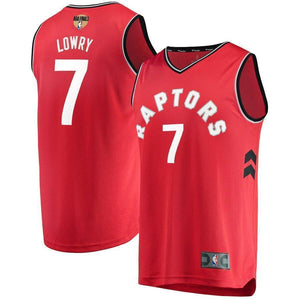 Kyle Lowry Toronto Raptors 2019 NBA Finals Bound Fast Break Player Jersey Red - Icon Edition